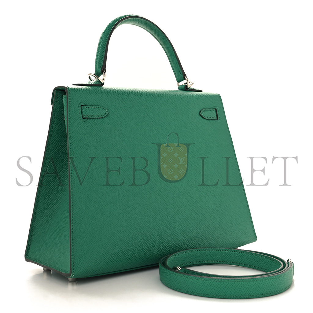 HERMÈS MASTER EPSOM KELLY 28 VE RT JADE (28*22*10cm) 